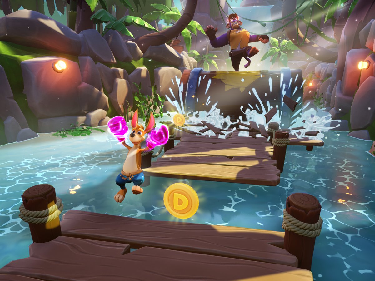 Zrzut ekranu screenshot z gry Kangurek Kao