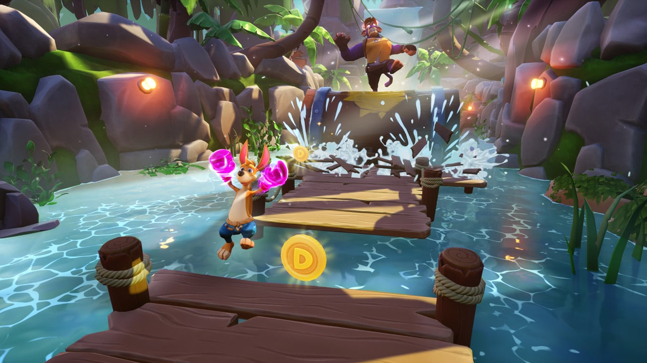 Kangurek Kao - Zrzut ekranu z gry