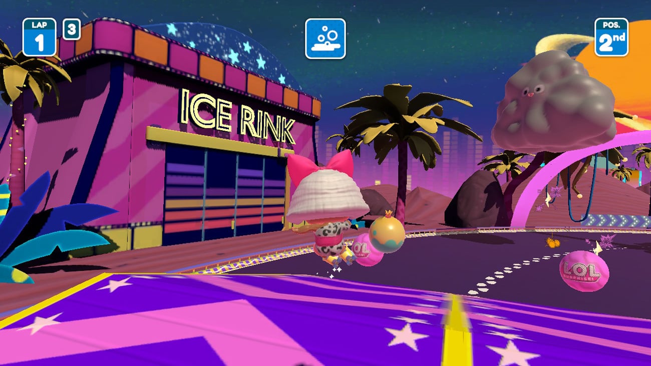 Zrzut ekranu screenshot z gry L.O.L. Surprise! Roller Dreams Racing