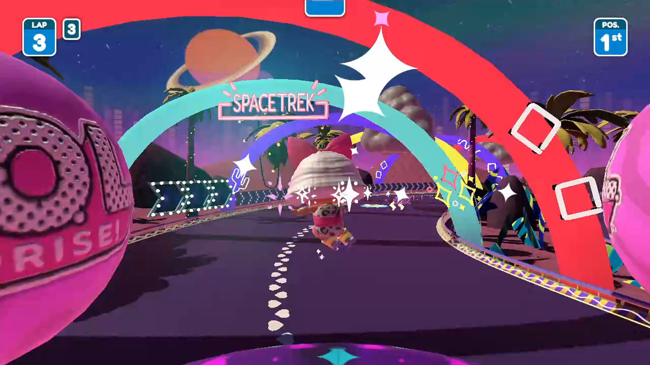 Zrzut ekranu screenshot z gry L.O.L. Surprise! Roller Dreams Racing