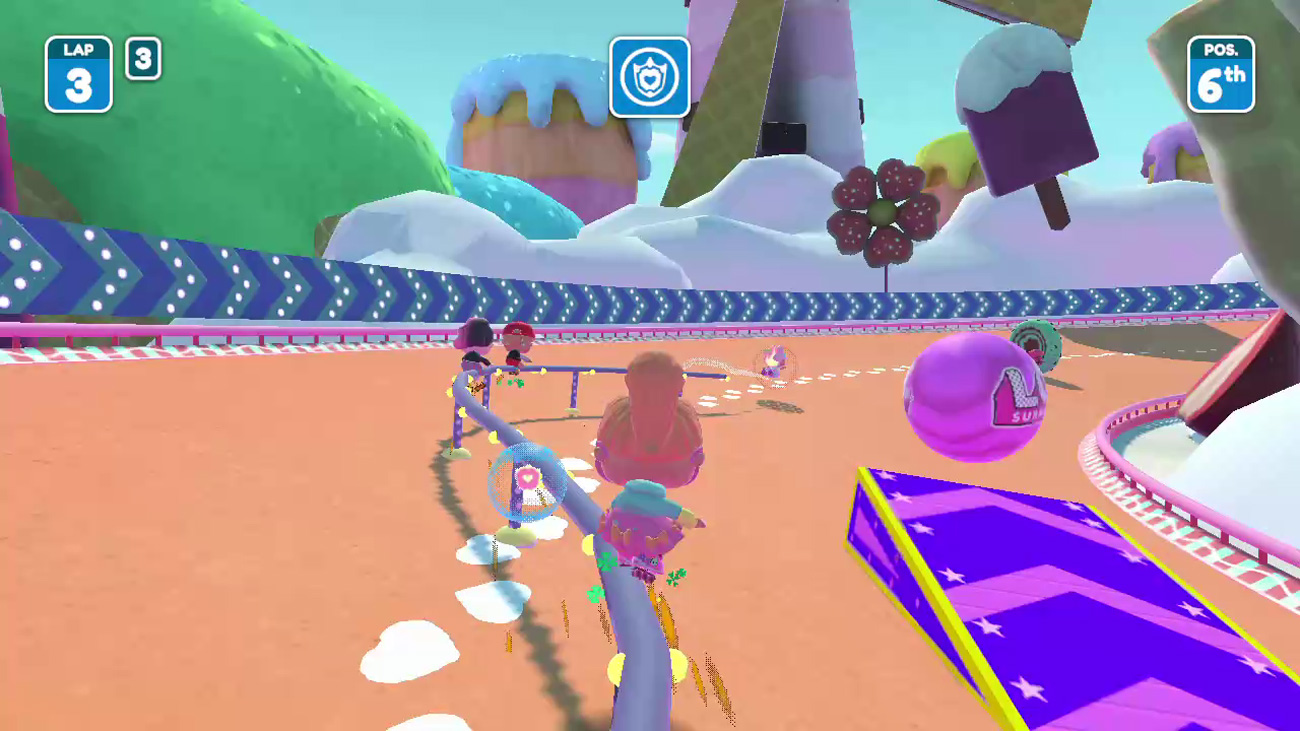 Zrzut ekranu screenshot z gry L.O.L. Surprise! Roller Dreams Racing