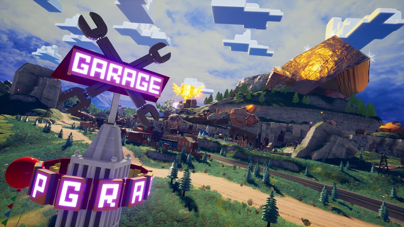 Zrzut ekranu screenshot z gry LEGO 2K Drive