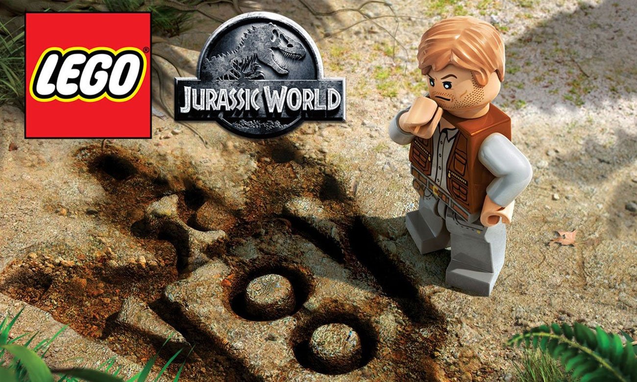 Gra Nintendo Switch LEGO Jurassic World - Keyart logo