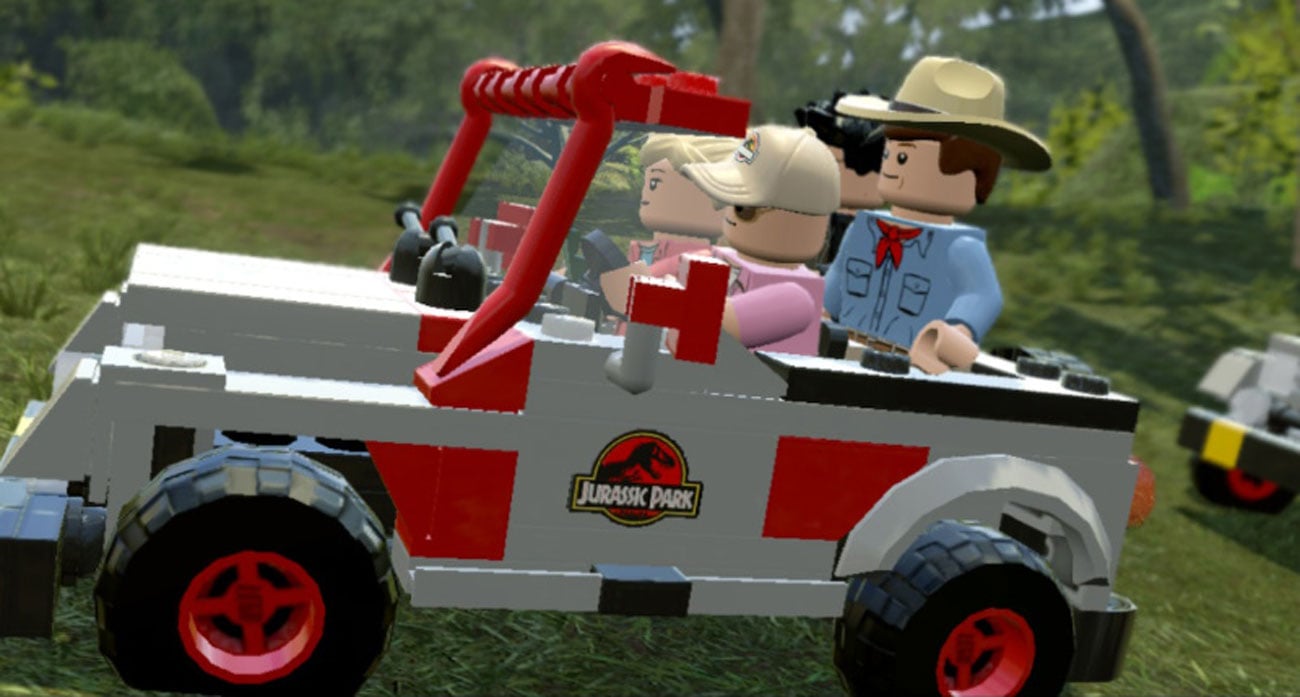 Zrzut ekranu z gry LEGO Jurassic World