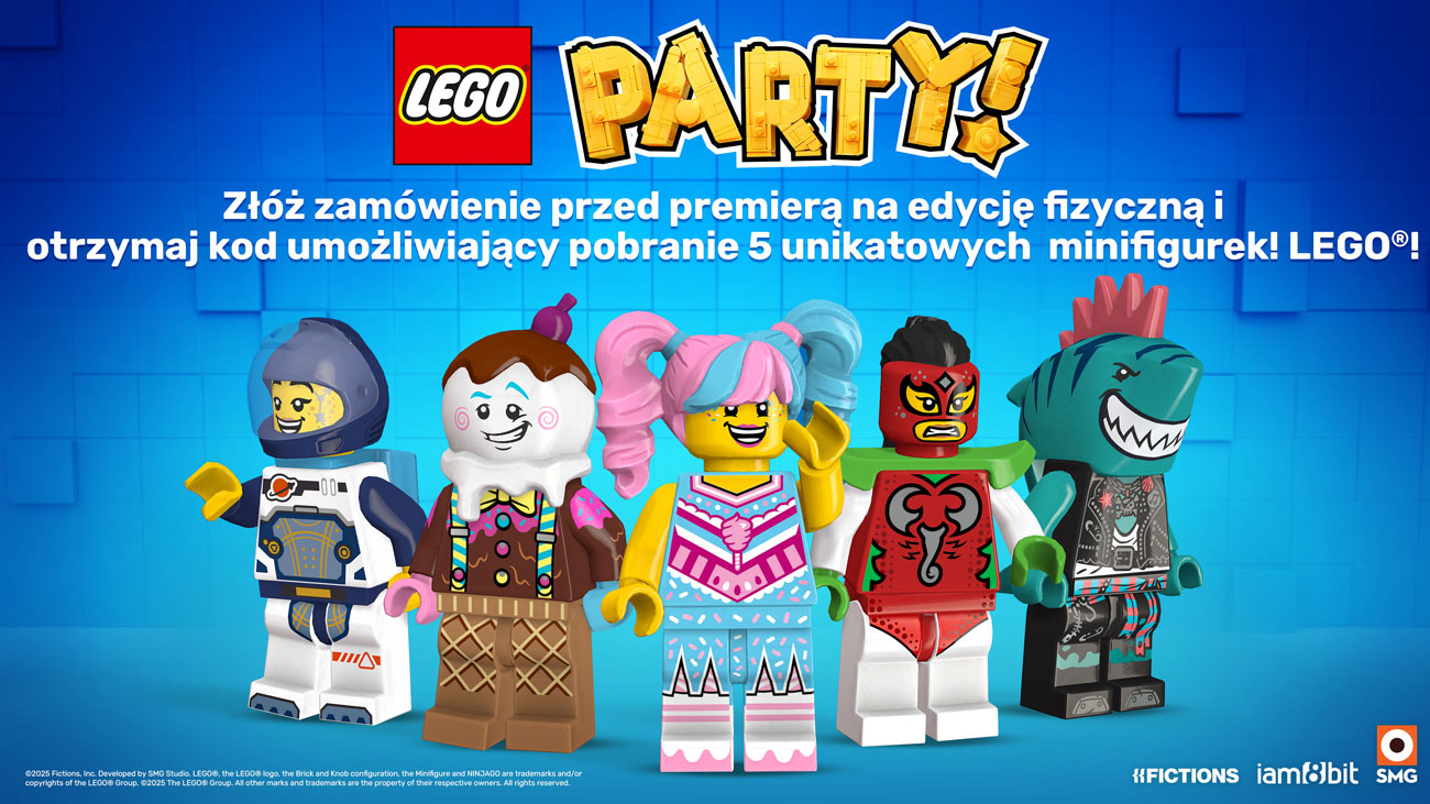 Dodatek do zamówień przedpremierowych gry LEGO Party!