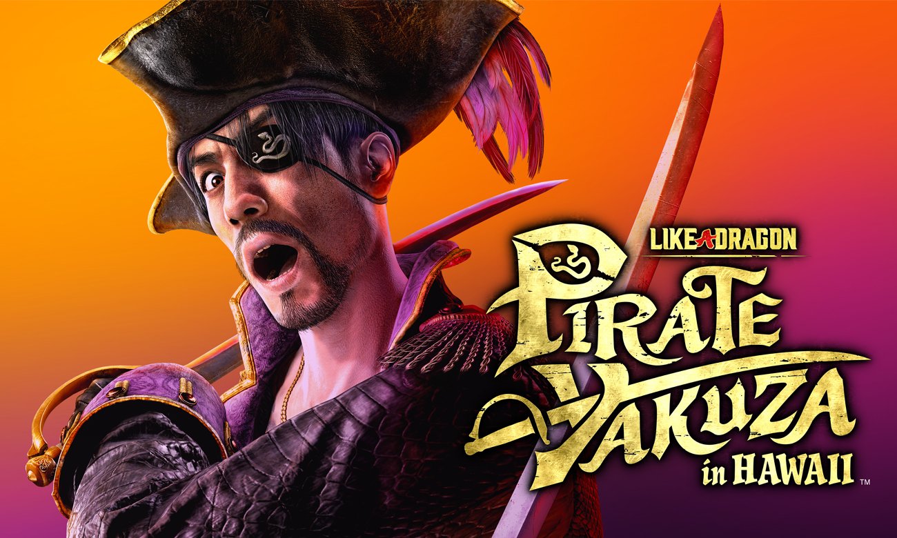 Grafika key art z gry Like a Dragon: Pirate Yakuza in Hawaii