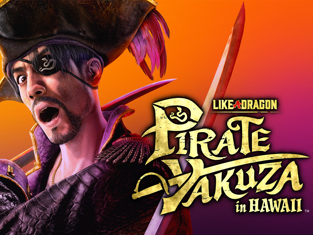 Grafika key art z gry Like a Dragon: Pirate Yakuza in Hawaii