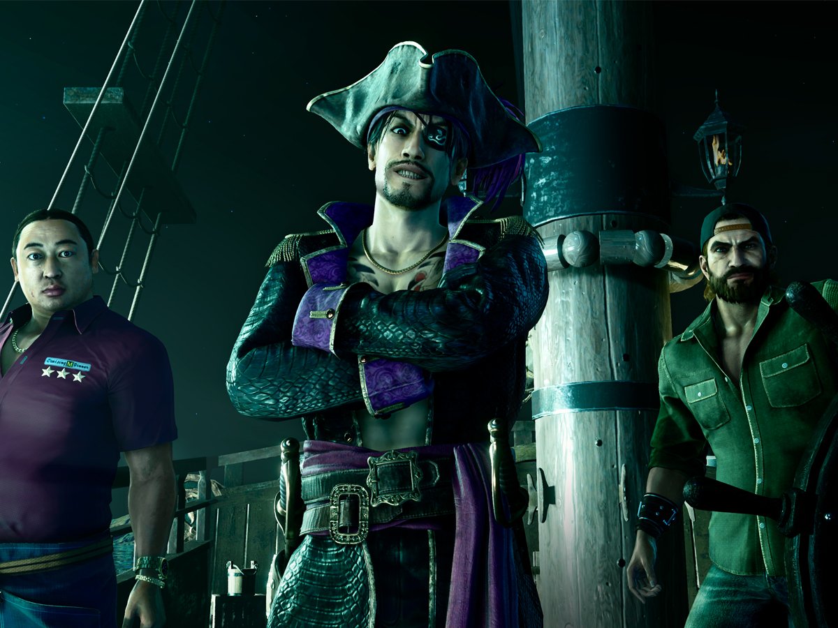 Zrzut ekranu screenshot z gry Like a Dragon: Pirate Yakuza in Hawaii