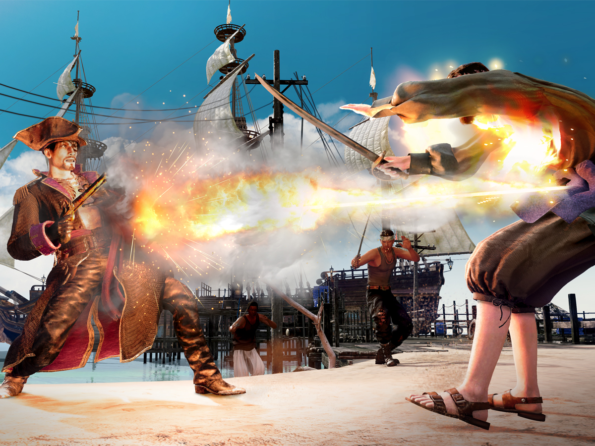 Zrzut ekranu screenshot z gry Like a Dragon: Pirate Yakuza in Hawaii