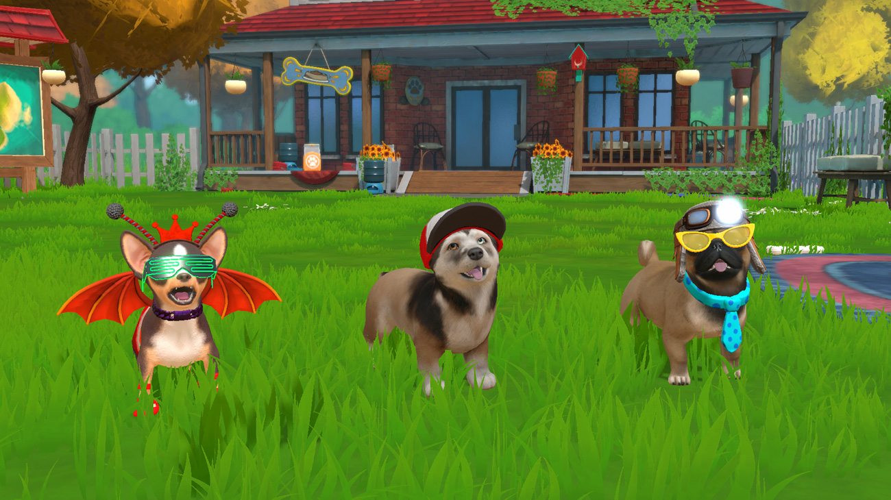 Zrzut ekranu screenshot z gry Little Friends: Puppy Island