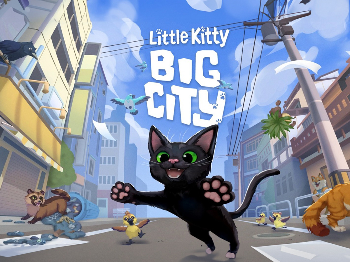 Grafika key art z gry Little Kitty, Big City