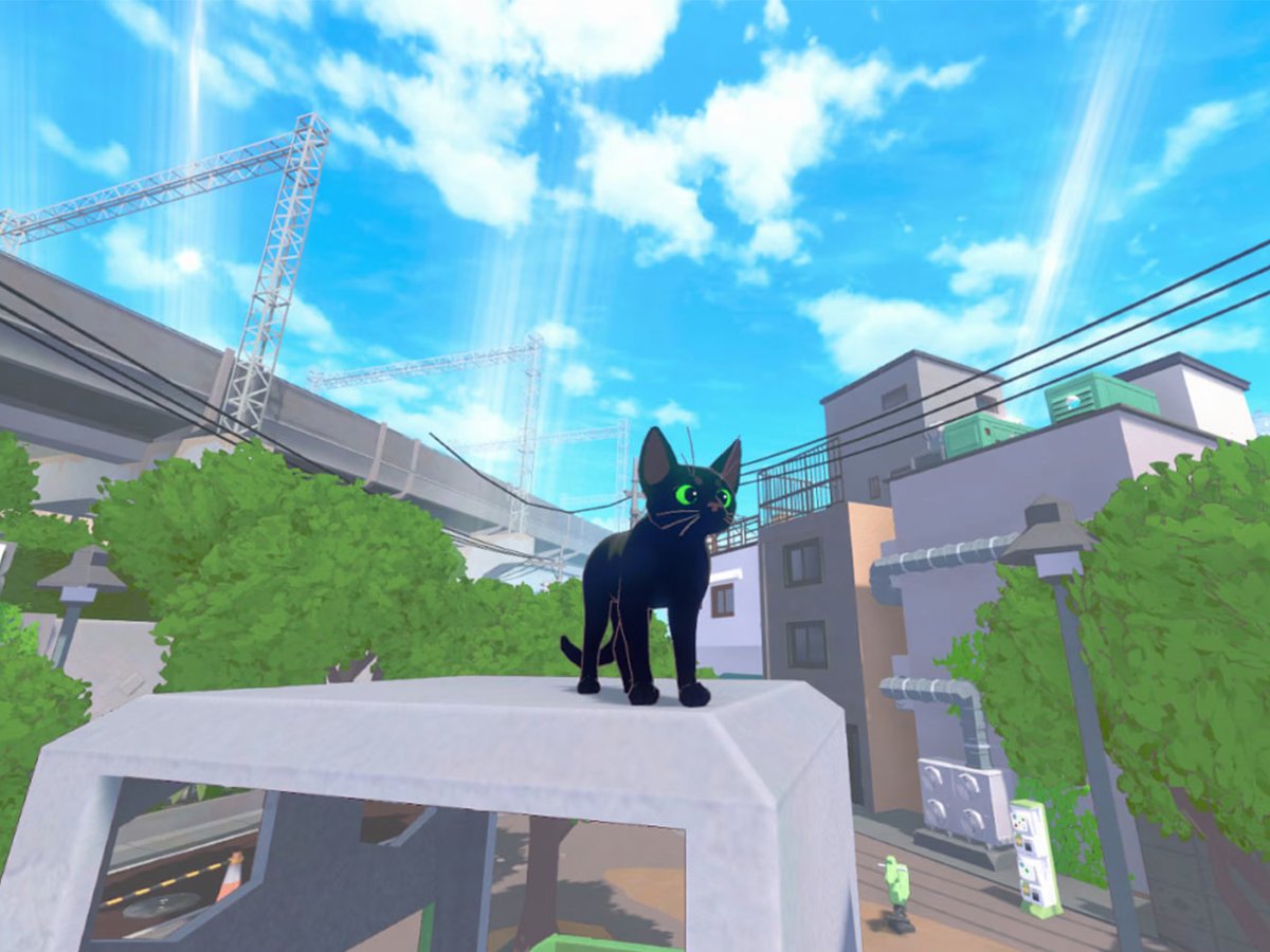 Zrzut ekranu screenshot z gry Little Kitty, Big City