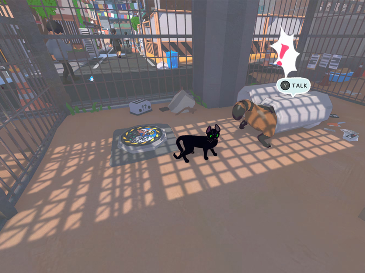 Zrzut ekranu screenshot z gry Little Kitty, Big City