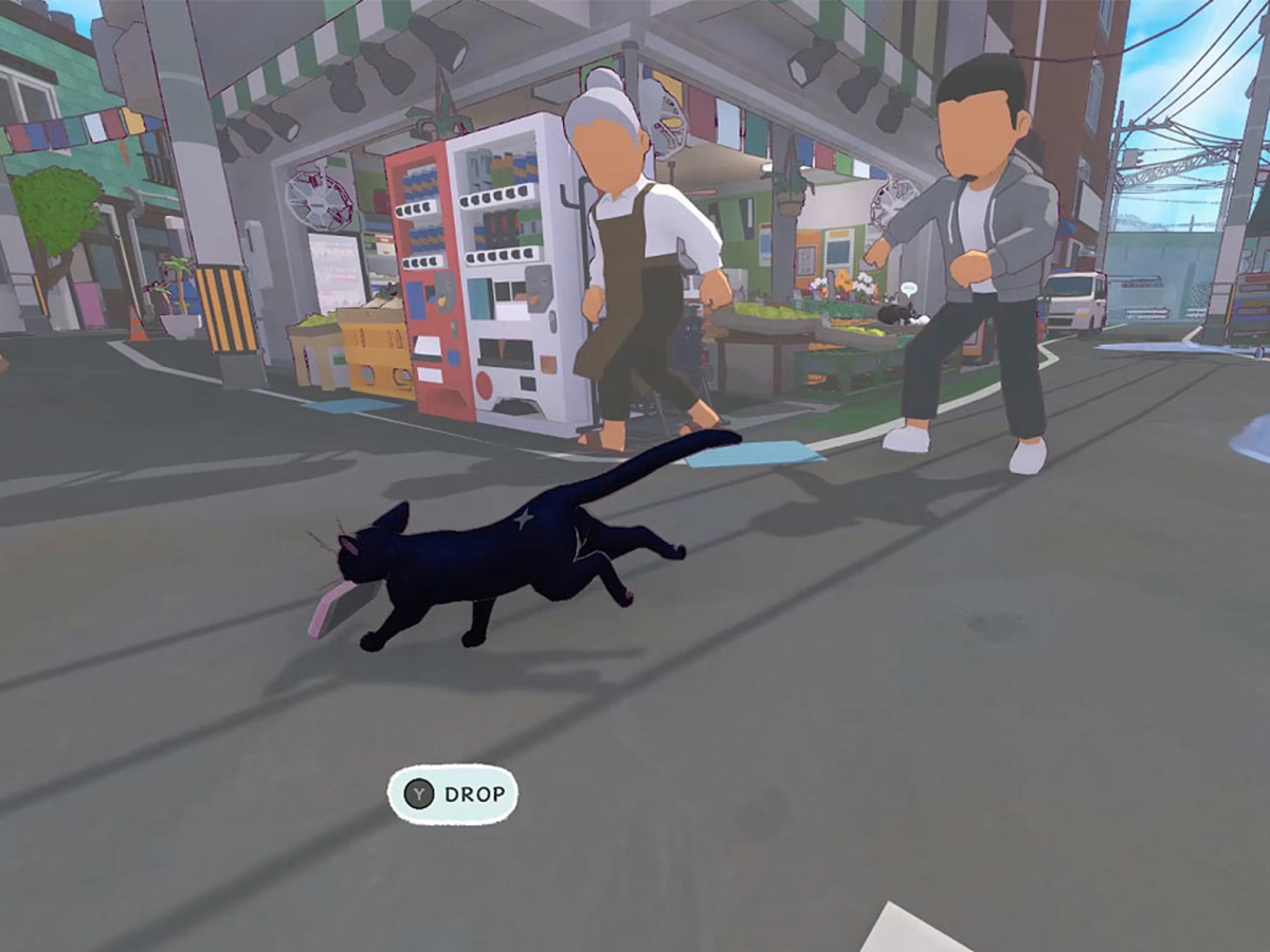 Zrzut ekranu screenshot z gry Little Kitty, Big City