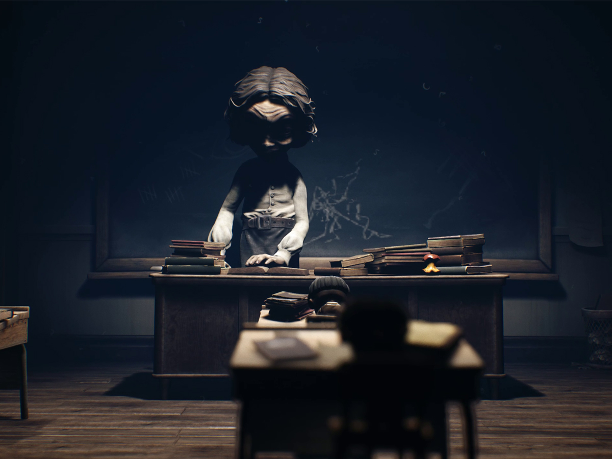 Zrzut ekranu screenshot z gry Little Nightmares II: Enhanced Edition