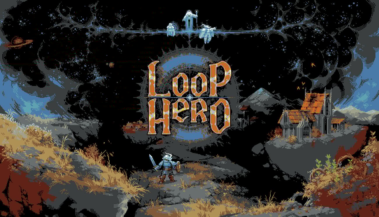 Grafika key art z gry Loop Hero