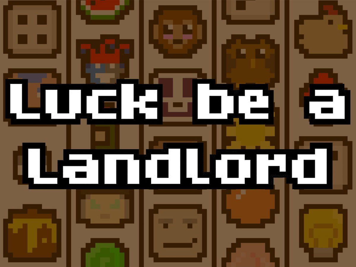 Grafika key art z gry Luck Be A Landlord