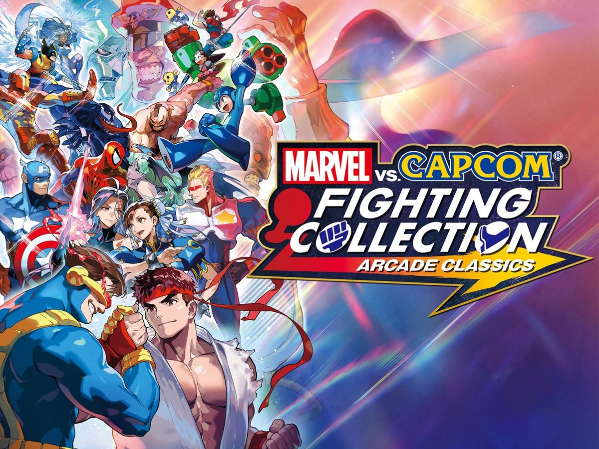 Grafika key art z gry MARVEL vs. CAPCOM Fighting Collection: Arcade Classics