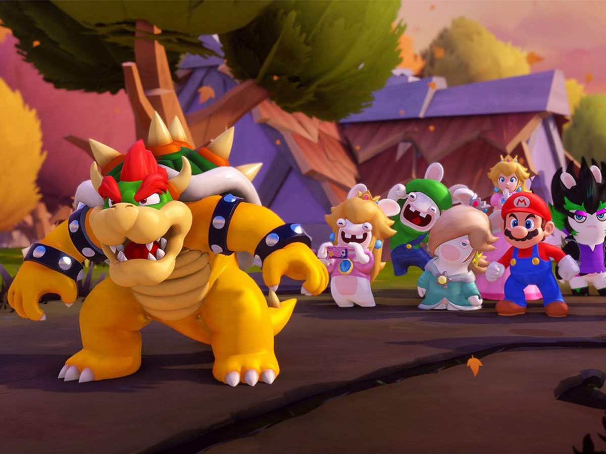 Zrzut ekranu screenshot z gry Mario + Rabbids: Sparks of Hope