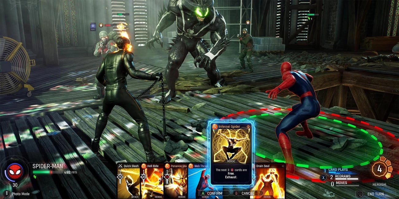 Zrzut z gry Marvel's Midnight Suns