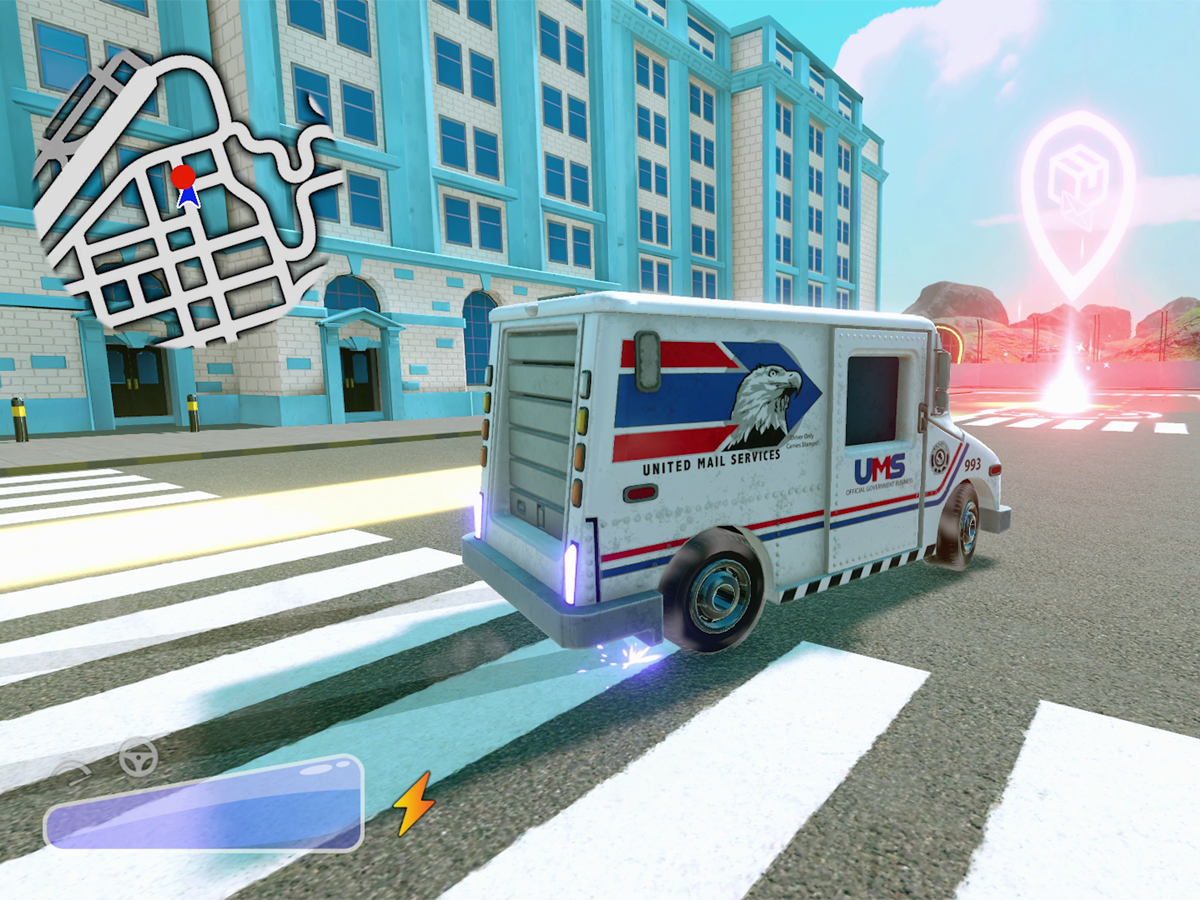 Zrzut ekranu screenshot z gry Matchbox Driving Adventures