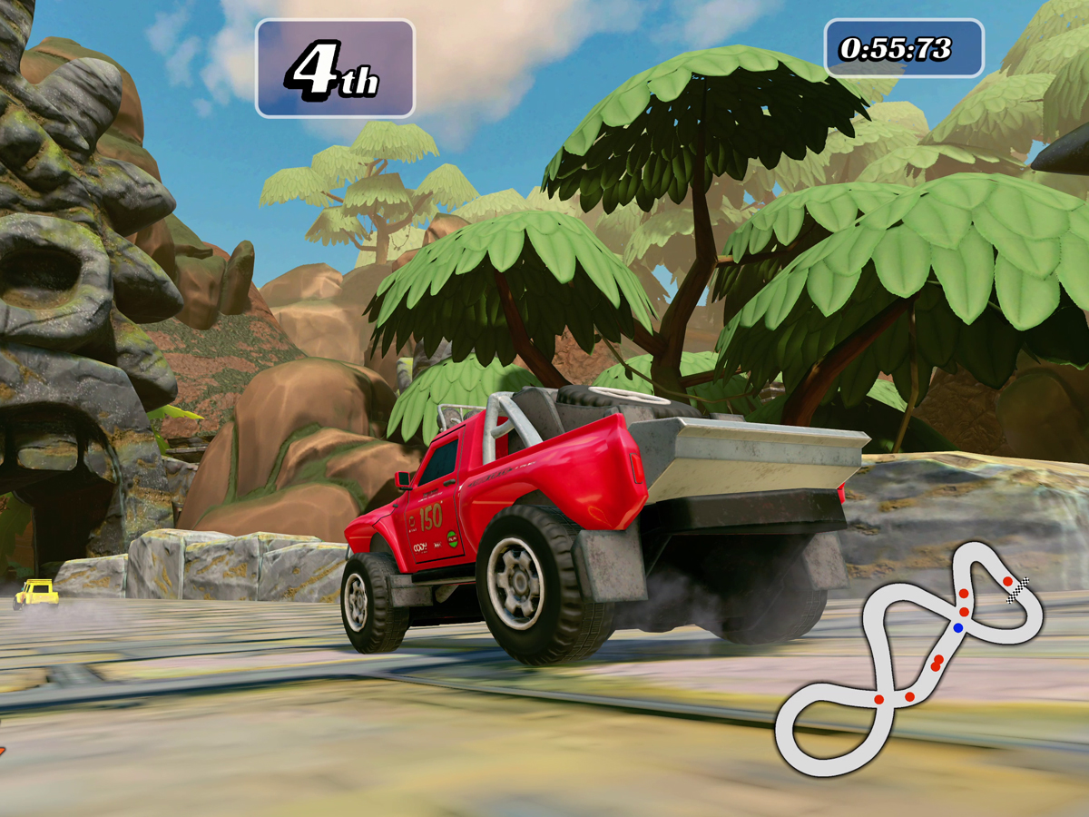 Zrzut ekranu screenshot z gry Matchbox Driving Adventures