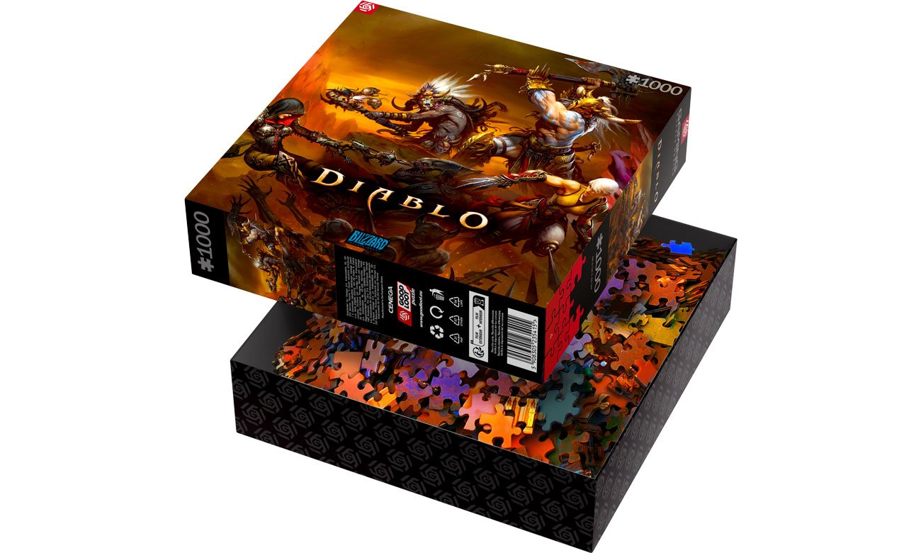 Diablo Heroes Battle Puzzles 1000 box