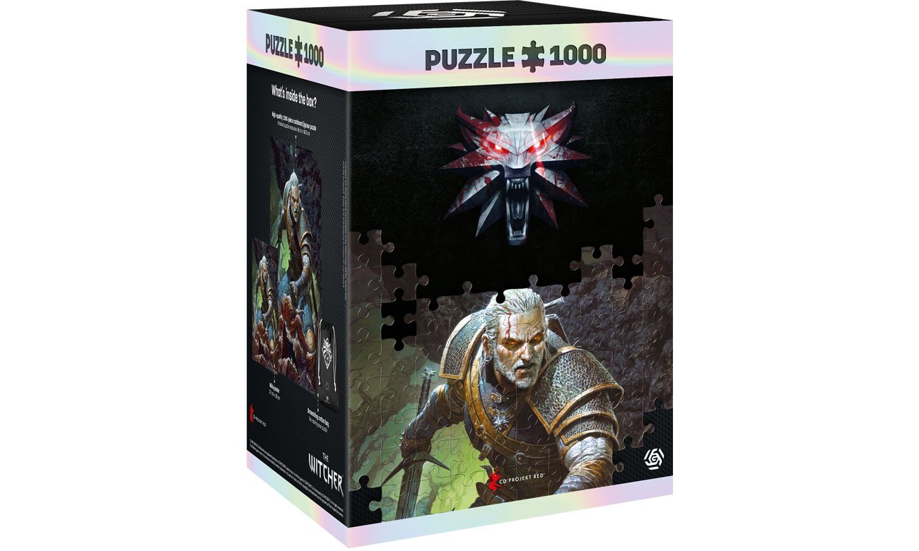 The Witcher (Wiedźmin): Dark World Puzzles 1000 box