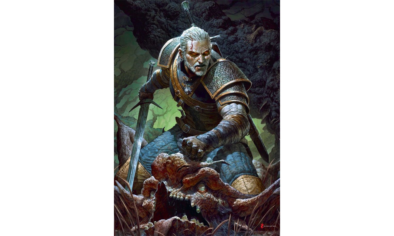The Witcher (Wiedźmin): Dark World Puzzles 1000 grafika