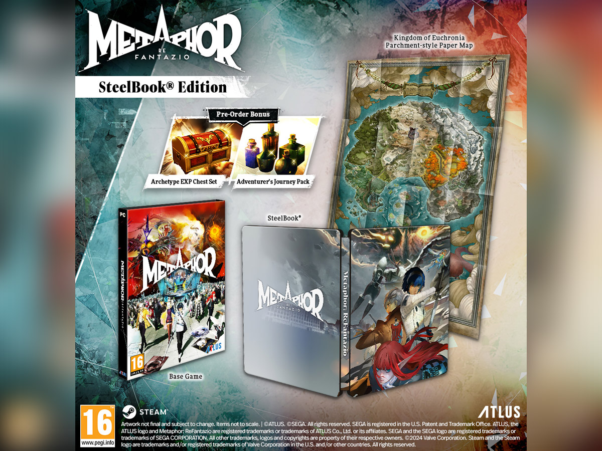 Metaphor: ReFantazio Steelbook Edition zestaw