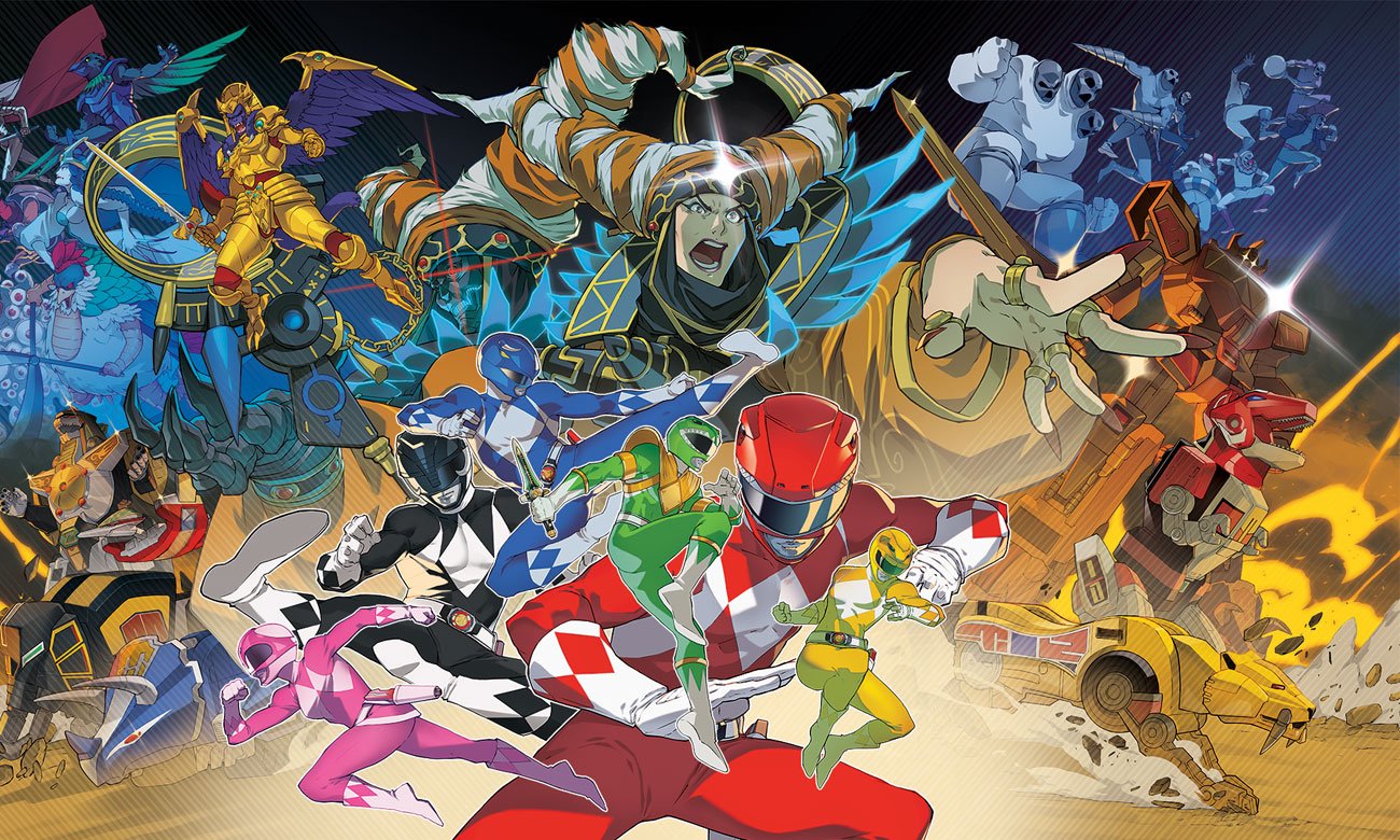 Grafika key art z gry Mighty Morphin Power Rangers: Rita's Rewind