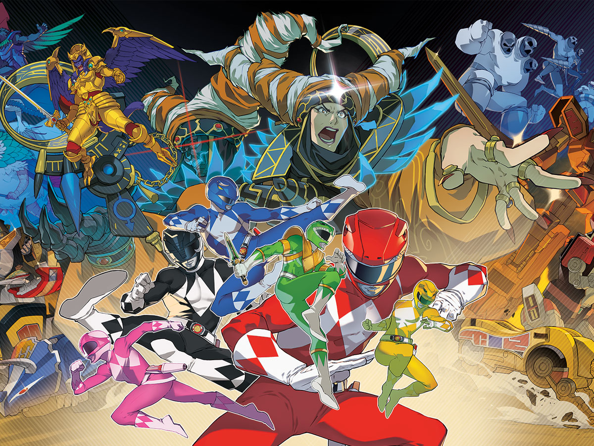 Grafika key art z gry Mighty Morphin Power Rangers: Rita's Rewind