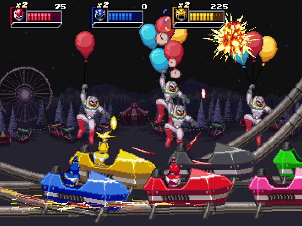 Zrzut ekranu screenshot z gry Mighty Morphin Power Rangers: Rita's Rewind