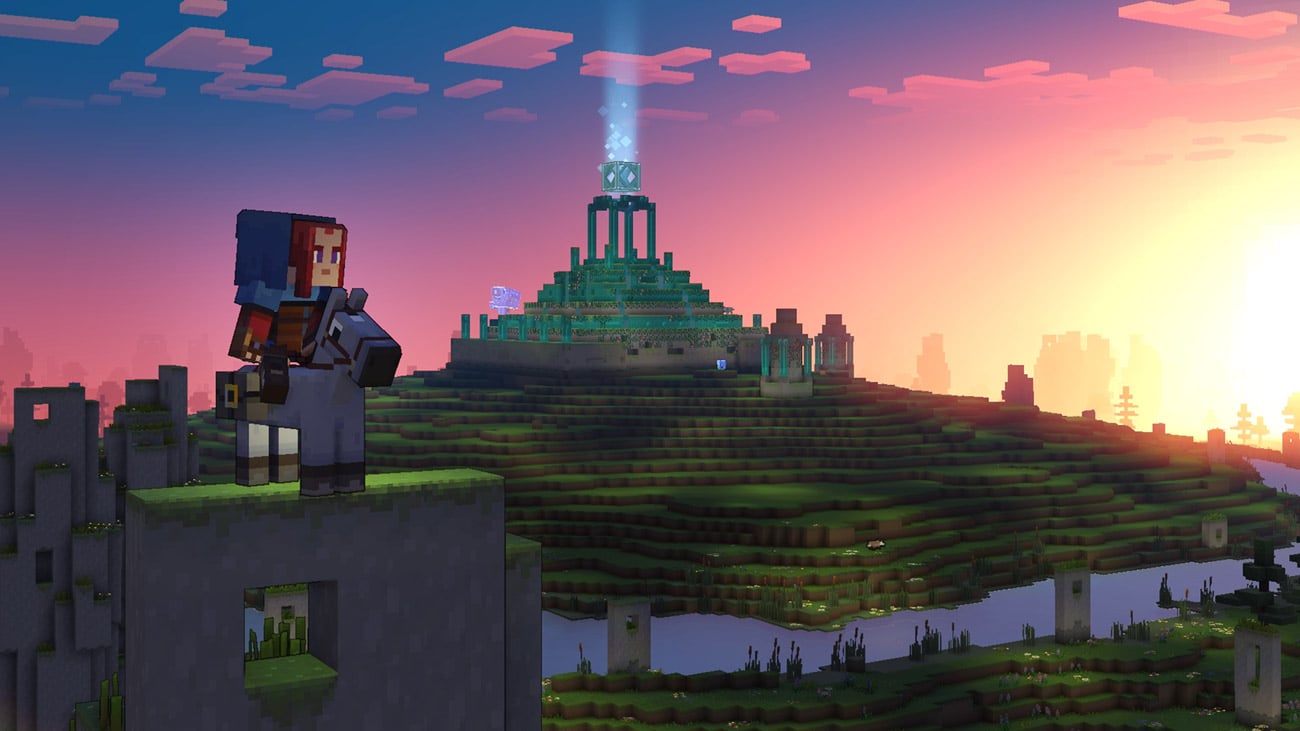 Zrzut ekranu z gry Minecraft Legends