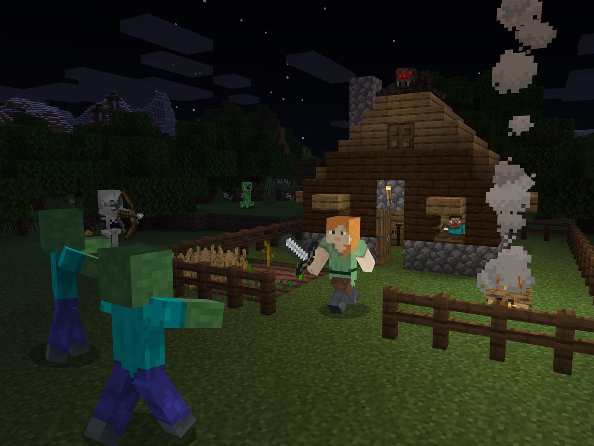 Zrzut ekranu screenshot z gry Minecraft