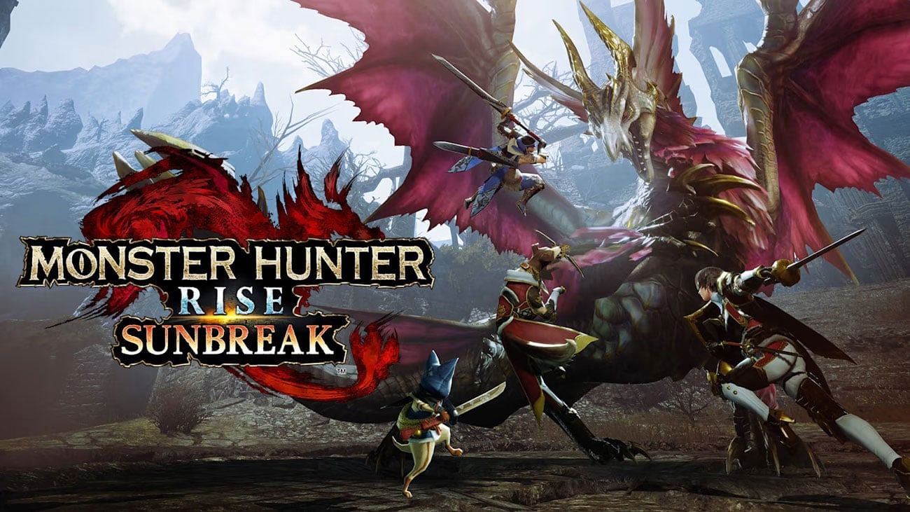 Grafika key art z gry Monster Hunter Rise Sunbreak