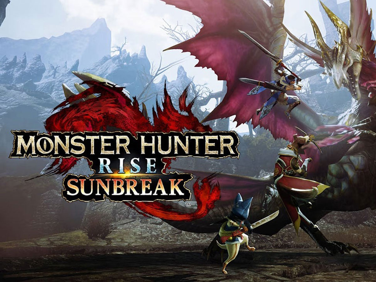 Grafika key art z gry Monster Hunter Rise Sunbreak