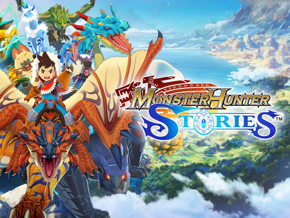 Grafika key art z Monster Hunter Stories Collection