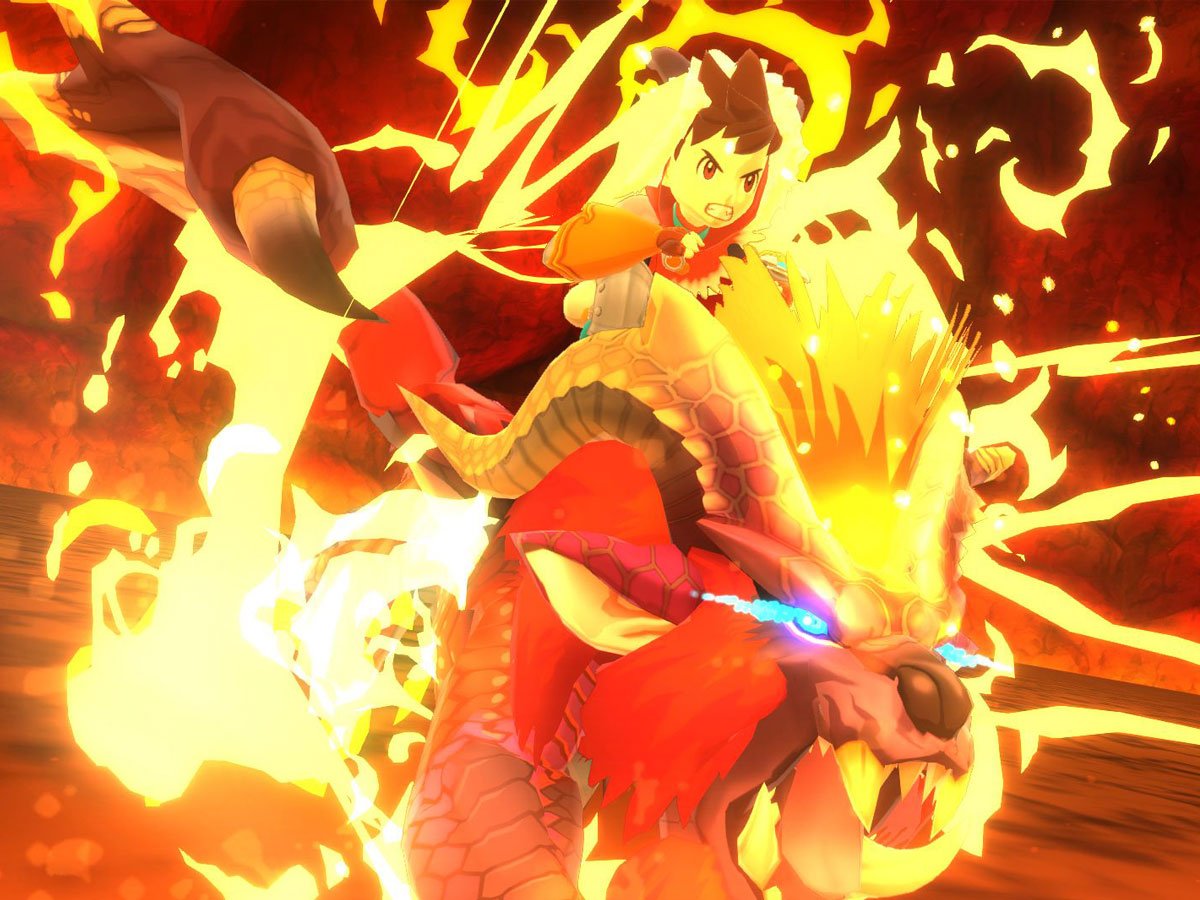 Zrzut ekranu screenshot z Monster Hunter Stories Collection