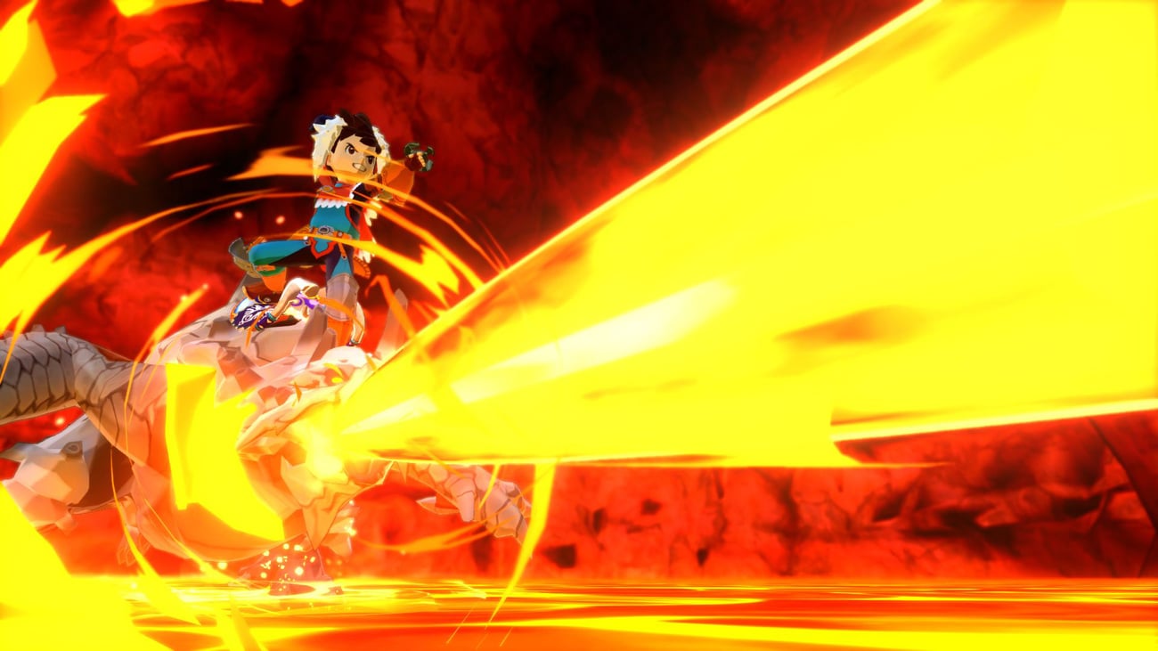 Zrzut ekranu screenshot z gry Monster Hunter Stories Collection