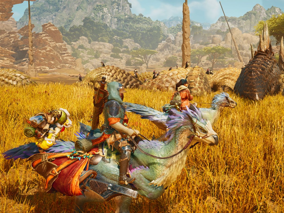 Zrzut ekranu screenshot z gry Monster Hunter Wilds