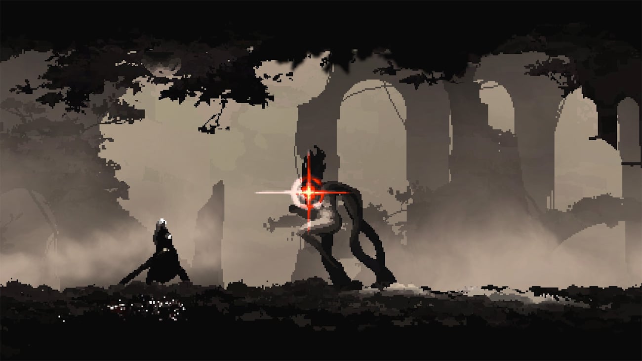 Zrzut ekranu screenshot z gry Moonscars