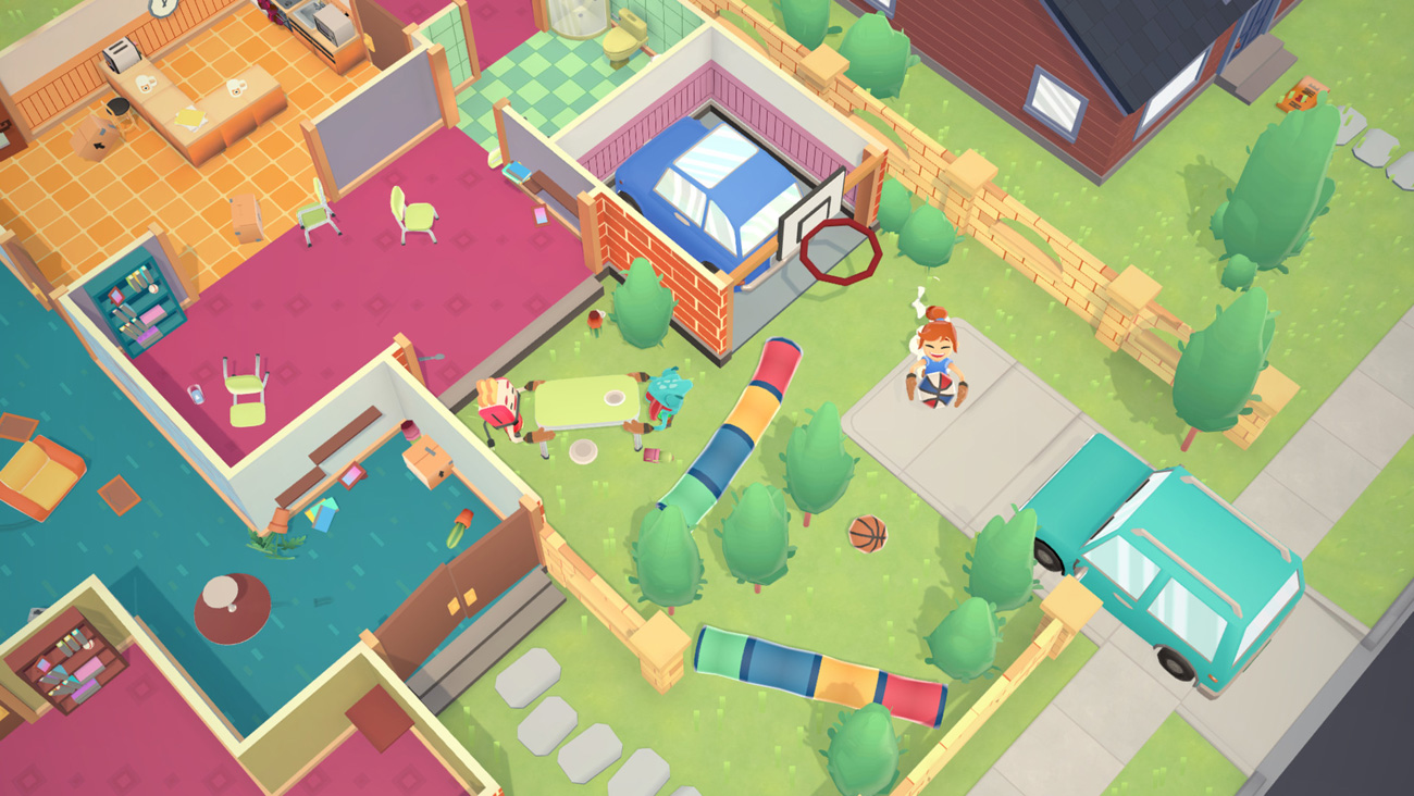 Zrzut ekranu z gry Moving Out na Nintendo Switch
