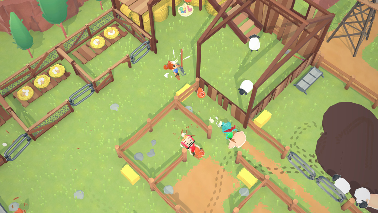 Zrzut ekranu z gry Moving Out na Nintendo Switch