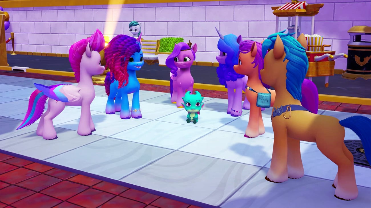 Zrzut ekranu screenshot z gry My Little Pony: A Zephyr Heights Mystery