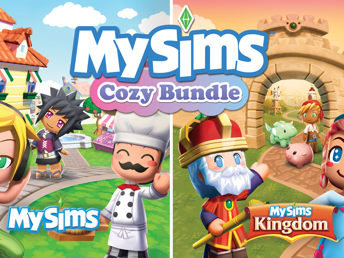 Grafika key art z MySims Cozy Bundle