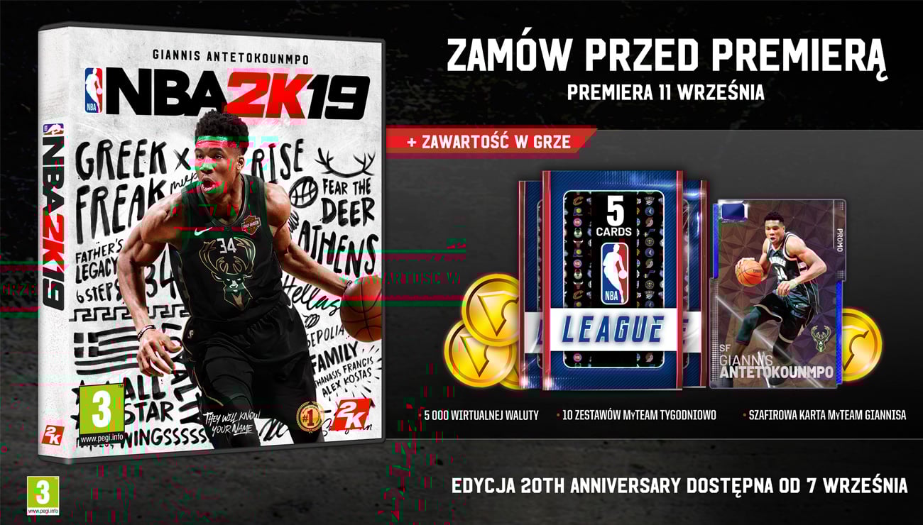 NBA 2K19 - Edycja Standardowa
