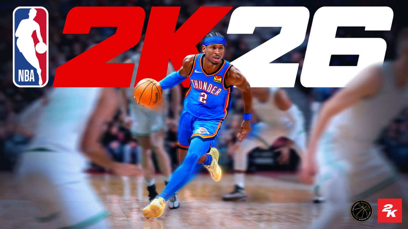 Grafika key art z gry NBA 2K26