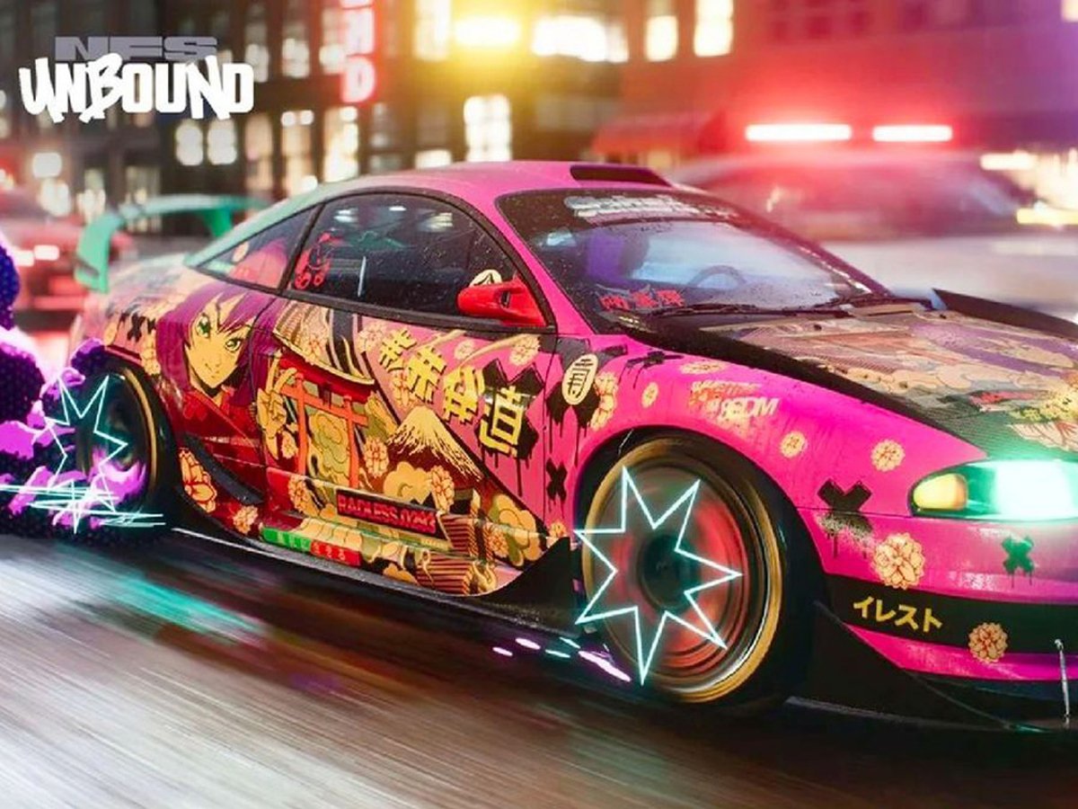 Zrzut ekranu screenshot z gry Need For Speed Unbound