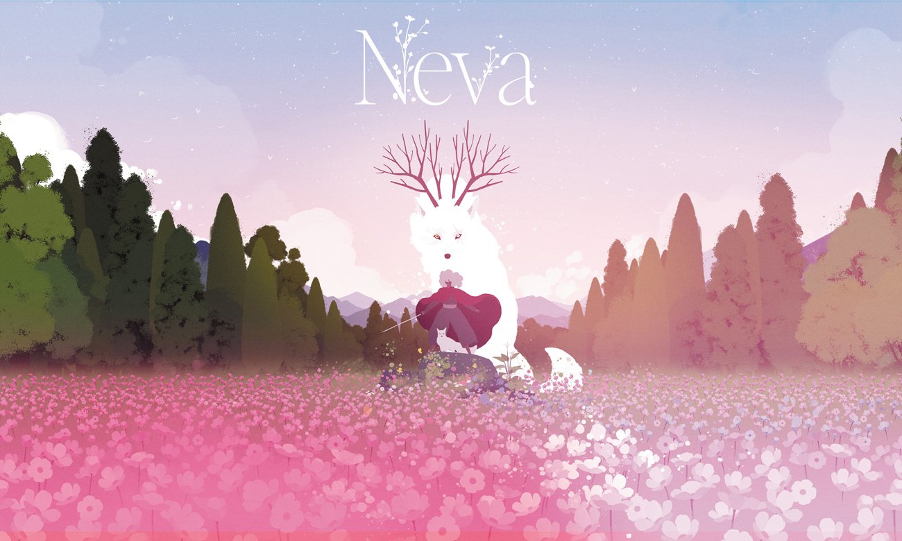 Grafika key art z gry Neva